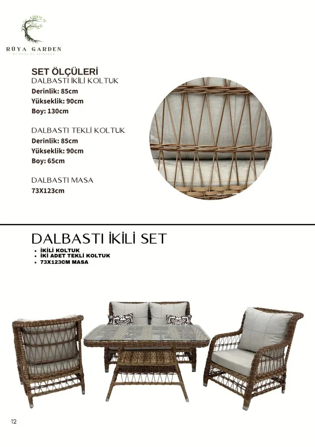 DALBASTI İKİLİ SET