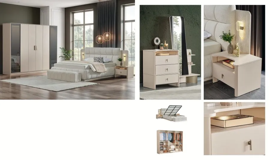 Lizbon Yatak Odası Takımı