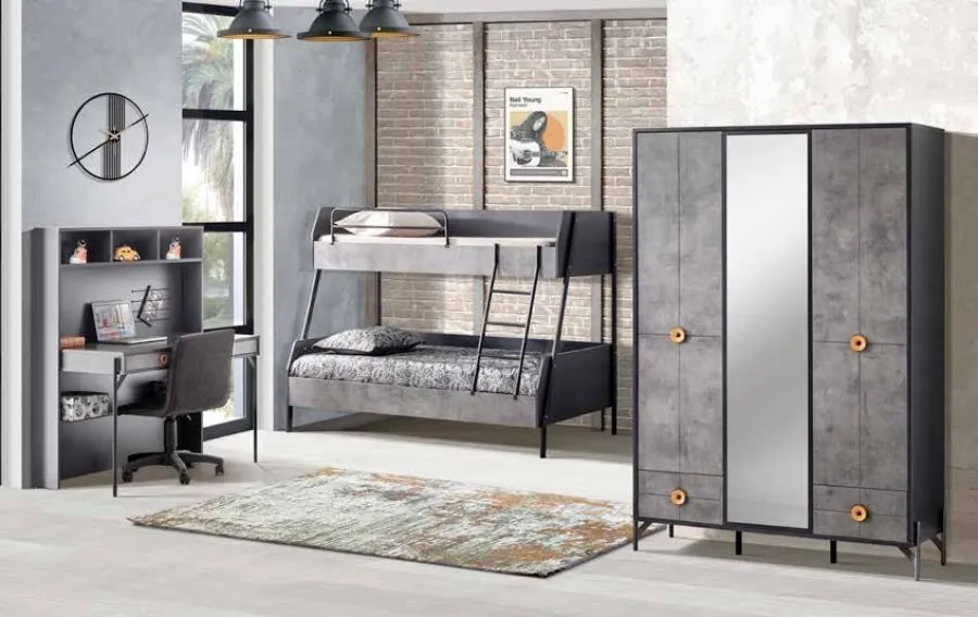 Prova Ahşap Ranzalı Genç Odası