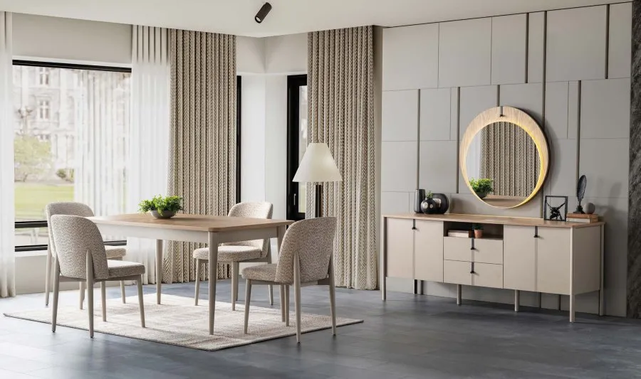 Timber Yemek Odası Takımı