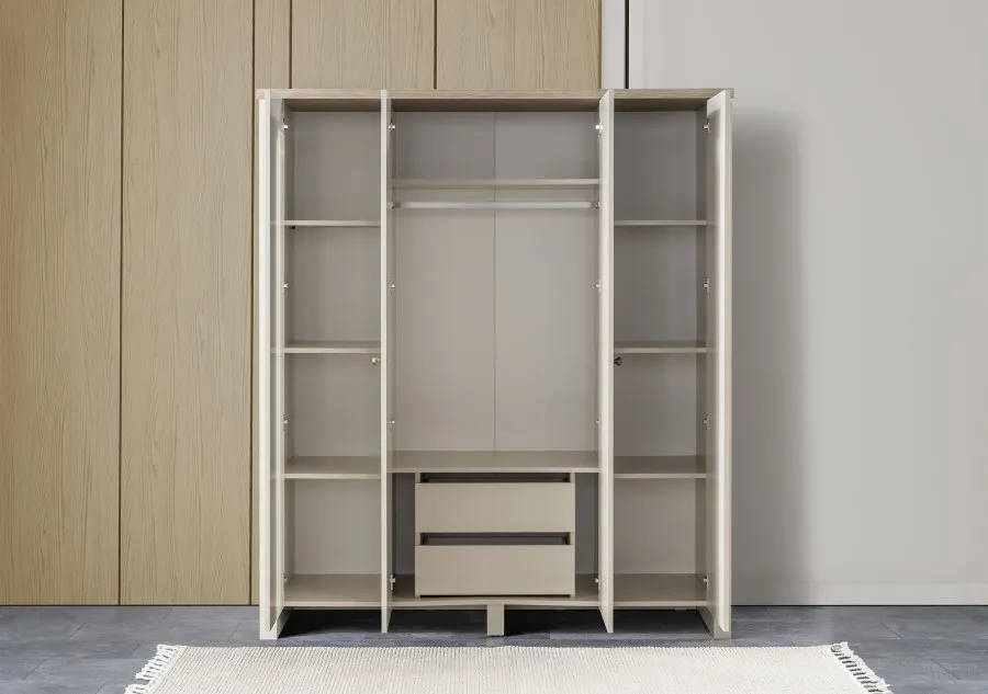 Angel 4 Kapaklı Dolap