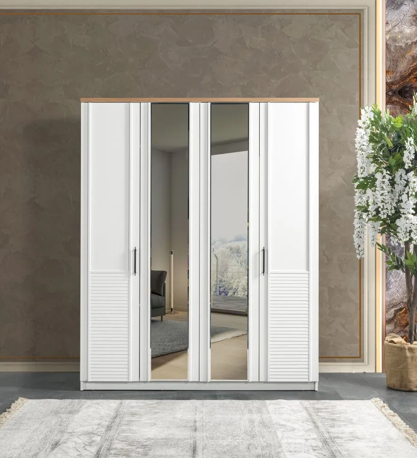 Capris 4 Kapaklı Dolap