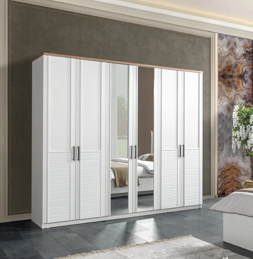 Capris 6 Kapaklı Dolap